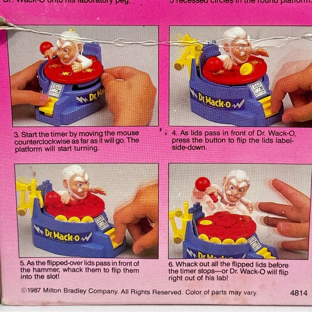 Vintage Milton Bradley T.H.I.N.G.S. Dr. Wack-o Game